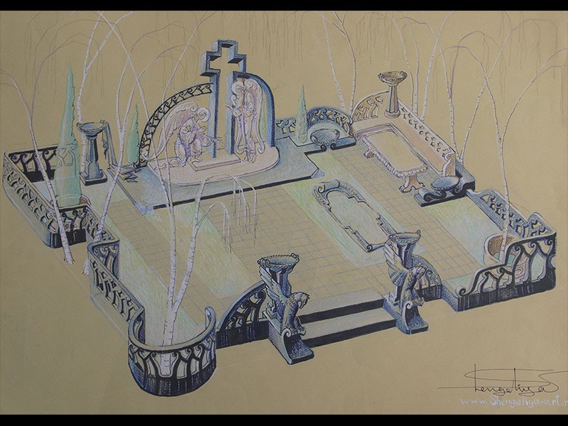 эскиз мемориала 3